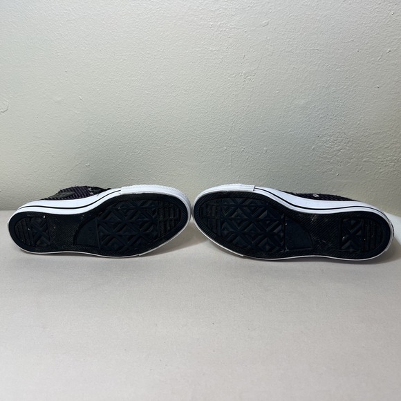 Converse All Star Shoes Womens 7 Purple Plum White High Top Sneakers - Picture 5 of 8